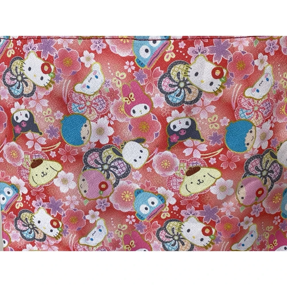 Sanrio Characters Tote Bag‎ Lined magnetic closure Hello Kitty My Melody Kuromi